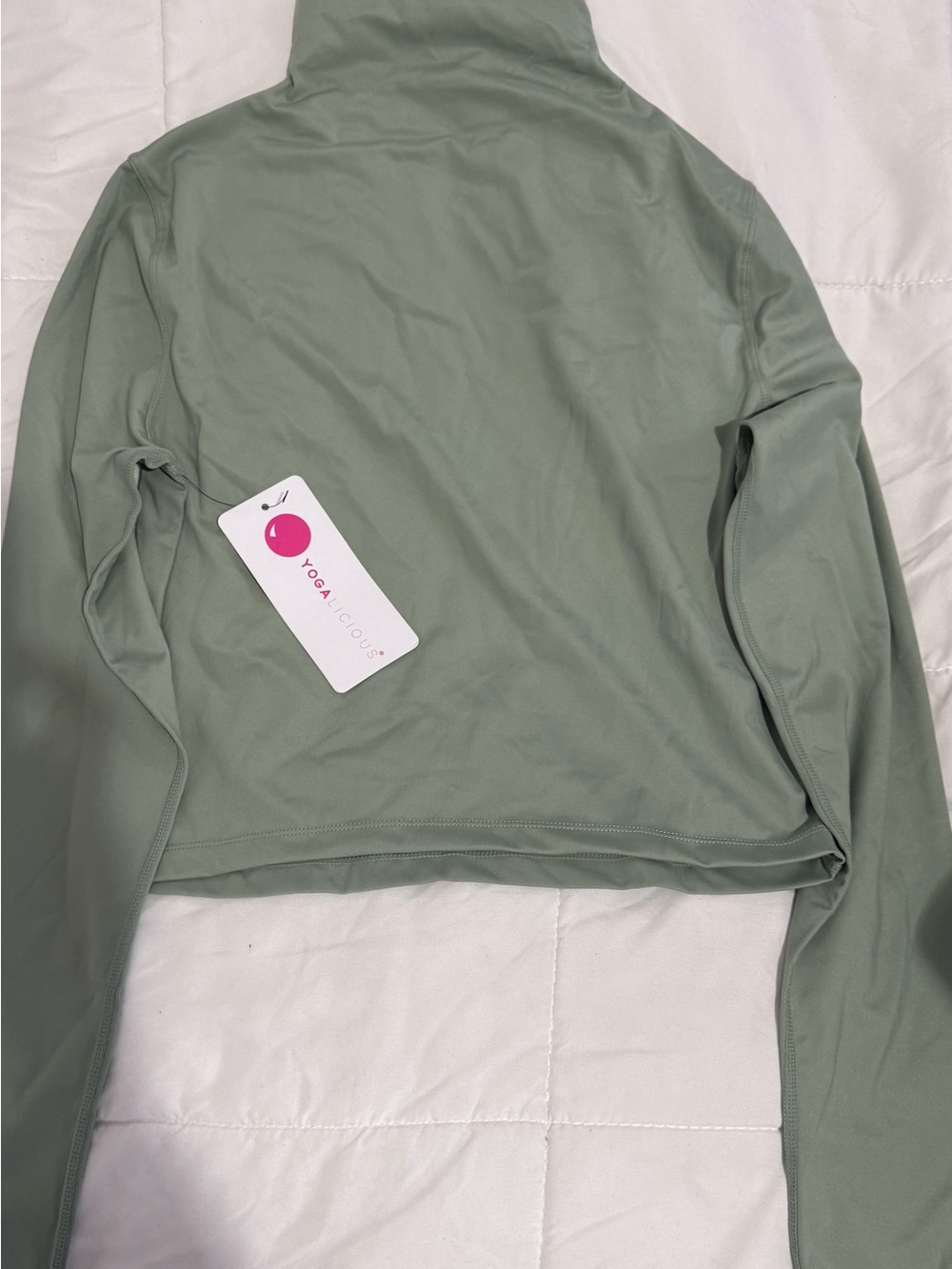 Yogalicious Sage Green Performance Long Sleeve